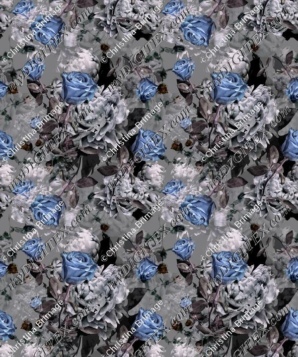 RoseRepeatFLATbluegrey