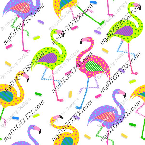 Funky Flamingos