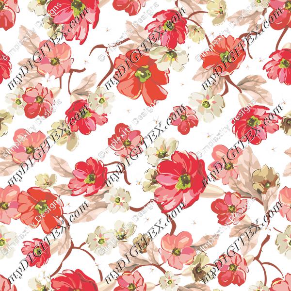 Red Floral