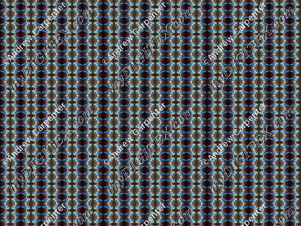 Blue Macaw pattern 2 x 1.5m image 7 x4.5 cm