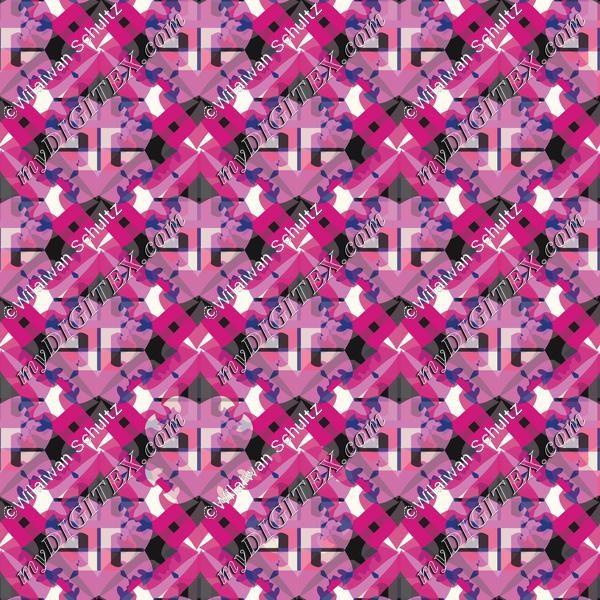 Abstract Thai Art Pattern purple 170104