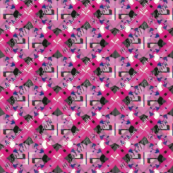Abstract Thai Art Pattern purple 170104