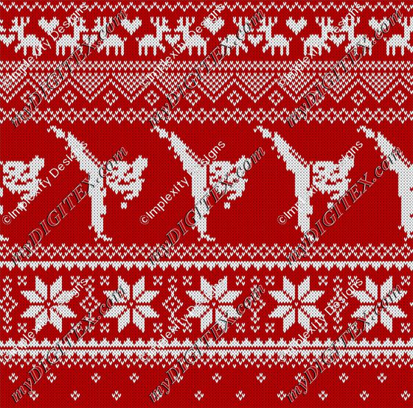 Karate Christmas Sweater