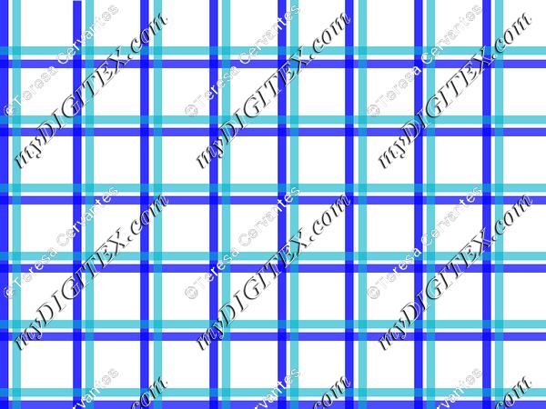 Blue gingham