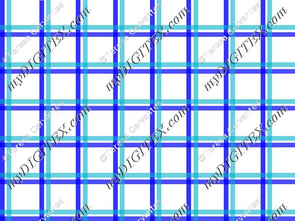 Blue gingham