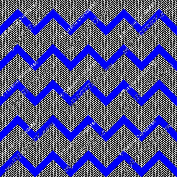 Blue Chevron