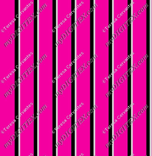 fushia stripe