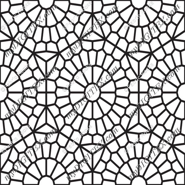 Mosaic Tiles Coloring