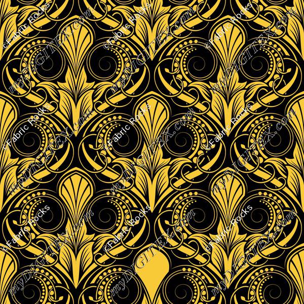 Golden Damask