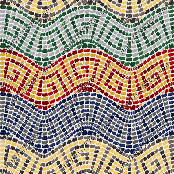Magical Mosaic Waves 1