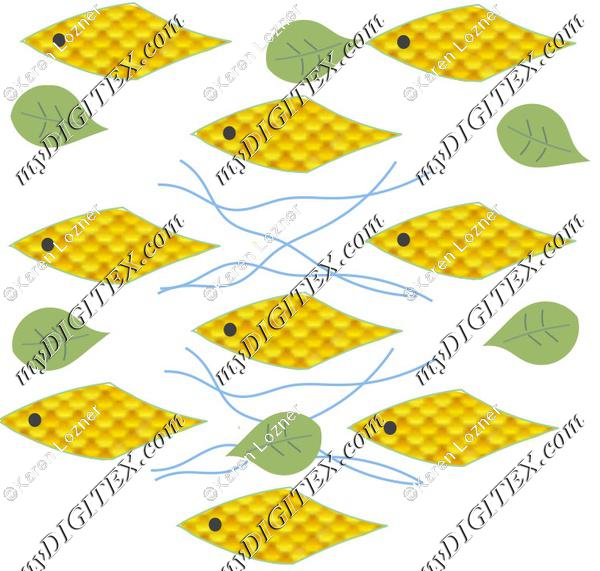 fish print