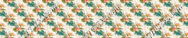 Tropical Vibes Flowers White