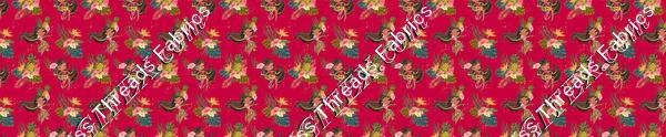 Tropical Vibes Hula Red