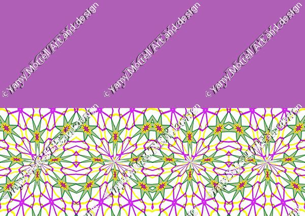 Peacock crash in purple