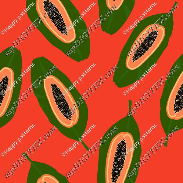 papaya exotic fruit