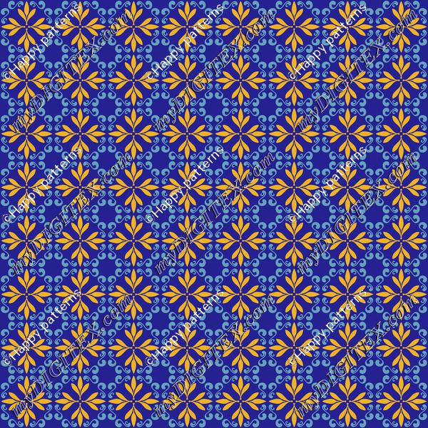 Precise pattern, moroccan tile vintage design