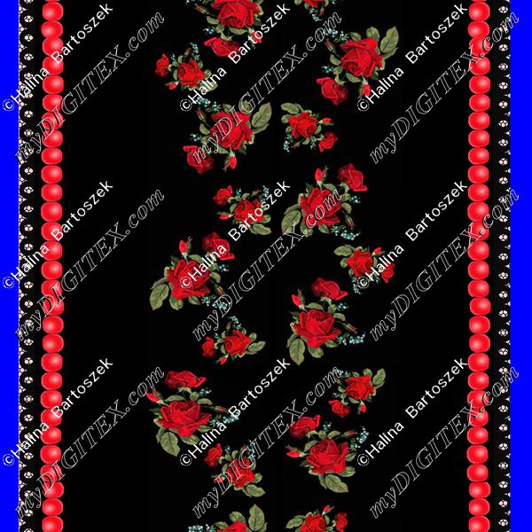 koronka koral roses