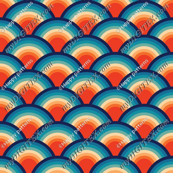 Abstract retro pattern