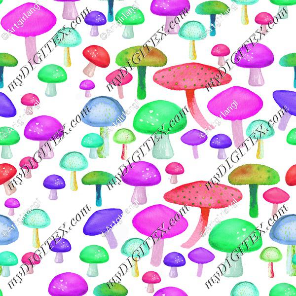 colorful mushrooms 2