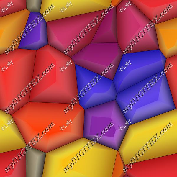3d colorful shapes