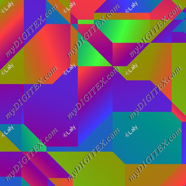 Colorful gradient shapes