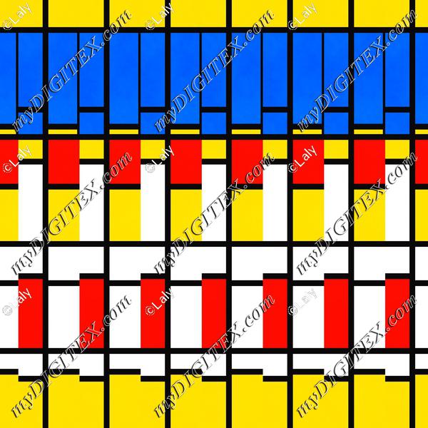 Colorful rectangles pattern