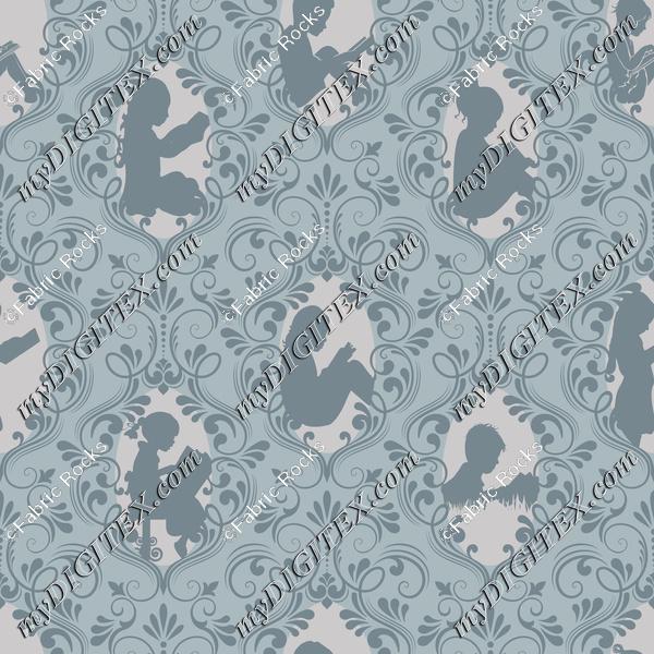 Little Readers Damask