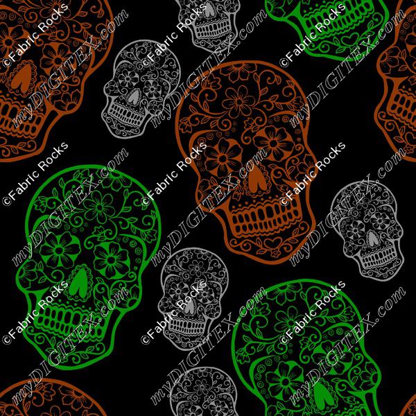 Stitched Sugar Skulls