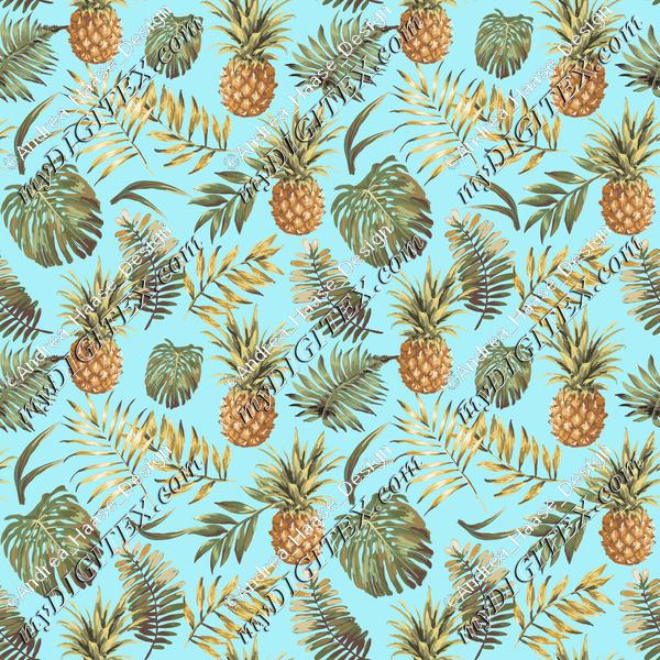 Aloha Pineapple Pattern