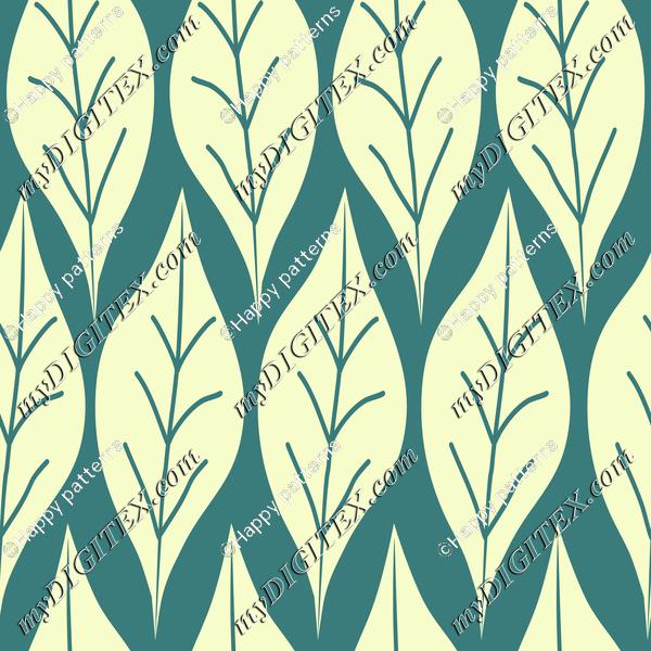 Leaves white on Green