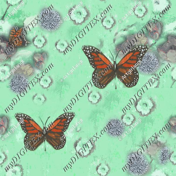 Butterflies Painted original