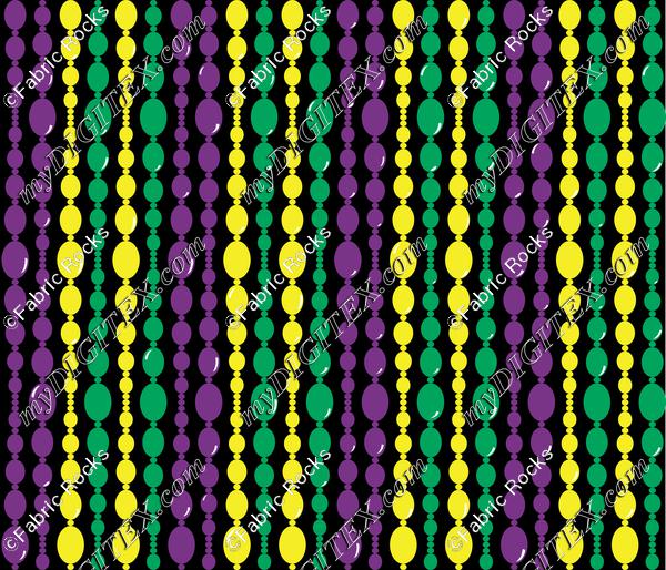 Mardi Gras Bead Curtain