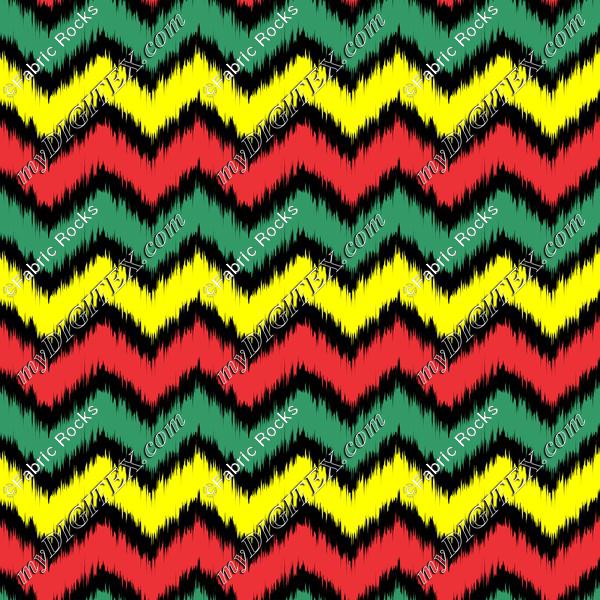 Reggae Fuzzy Chevrons
