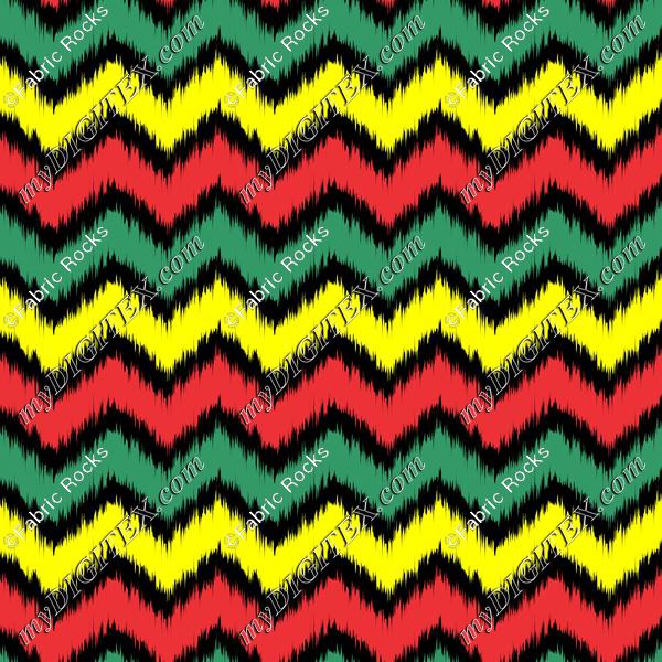 Reggae Fuzzy Chevrons