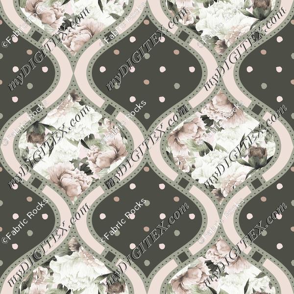 Antique Bouquet Pattern 1