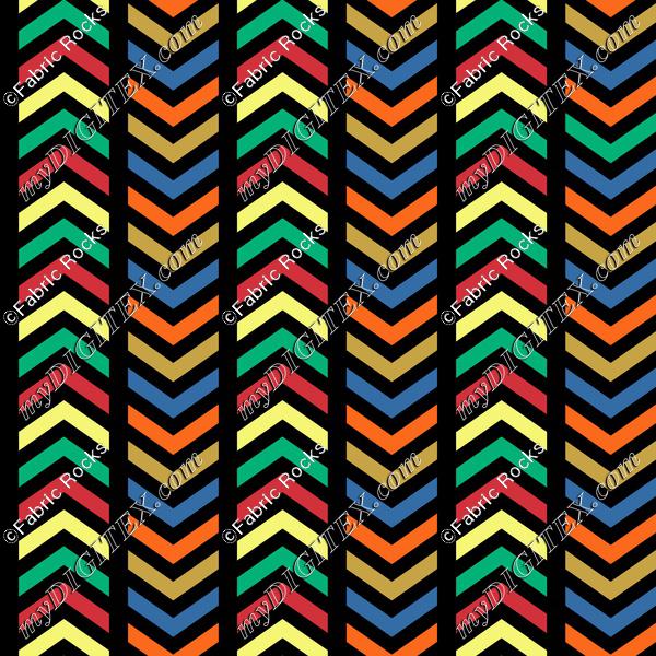 African Art Ziggity Zags