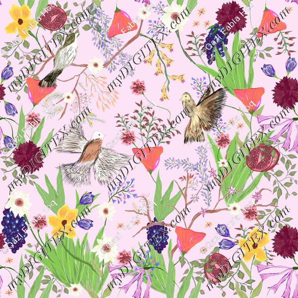 Prettiest Garden(pink background)