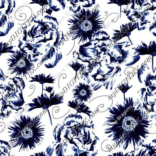Blue garden
