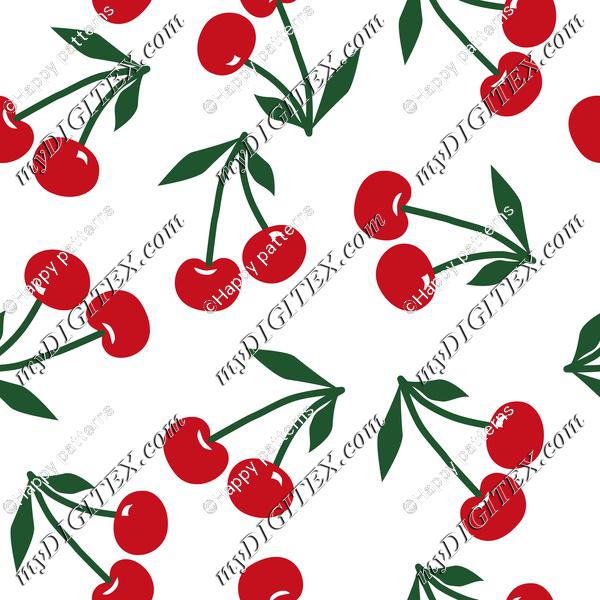 Cherries on White, Cherry fruit