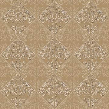 Flocked Damask