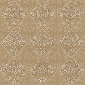 Flocked Damask