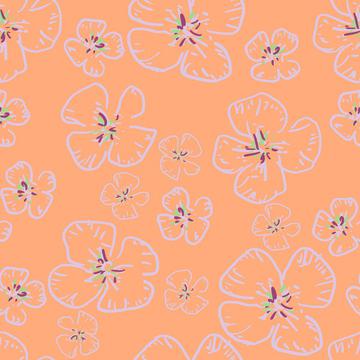 Flowers in Orange