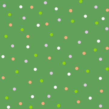 Dots in green