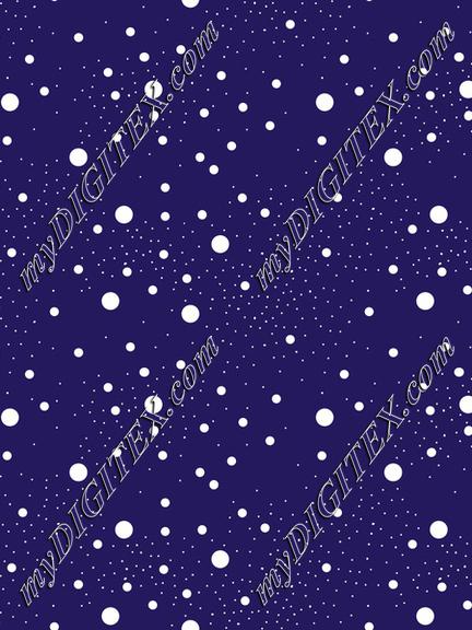 Star night blue and white