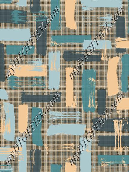 Burlap & Brush Strokes