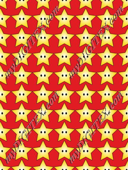 Super Mario Stars Red