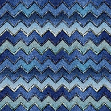 Denim Chevrons