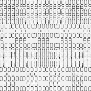 Mini Cube Pattern Grey