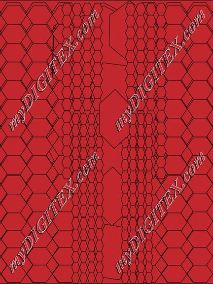 Snake Skin Red