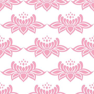 Lace damask flower baroque victorian style